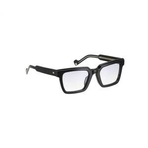 NEW ENTOURAGE OF 7 unisex callie square eyeglasses in shinny black